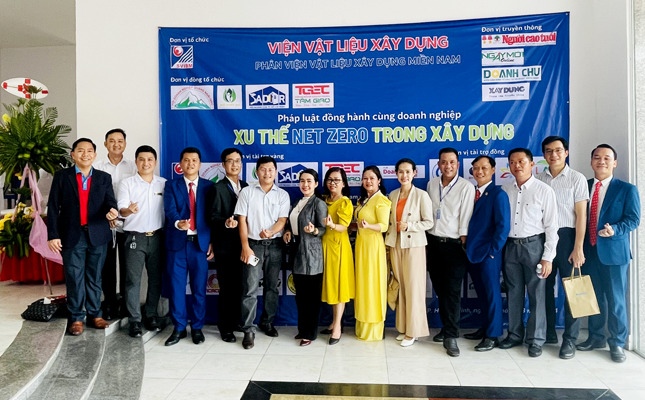 Cộng đồng Doanh nhân Tâm Giao đồng tổ chức Hội thảo "Xu thế NET ZERO trong xây dựng"